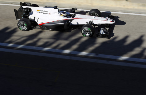Sådan en Sauber kunne egentlig have været meget flot
